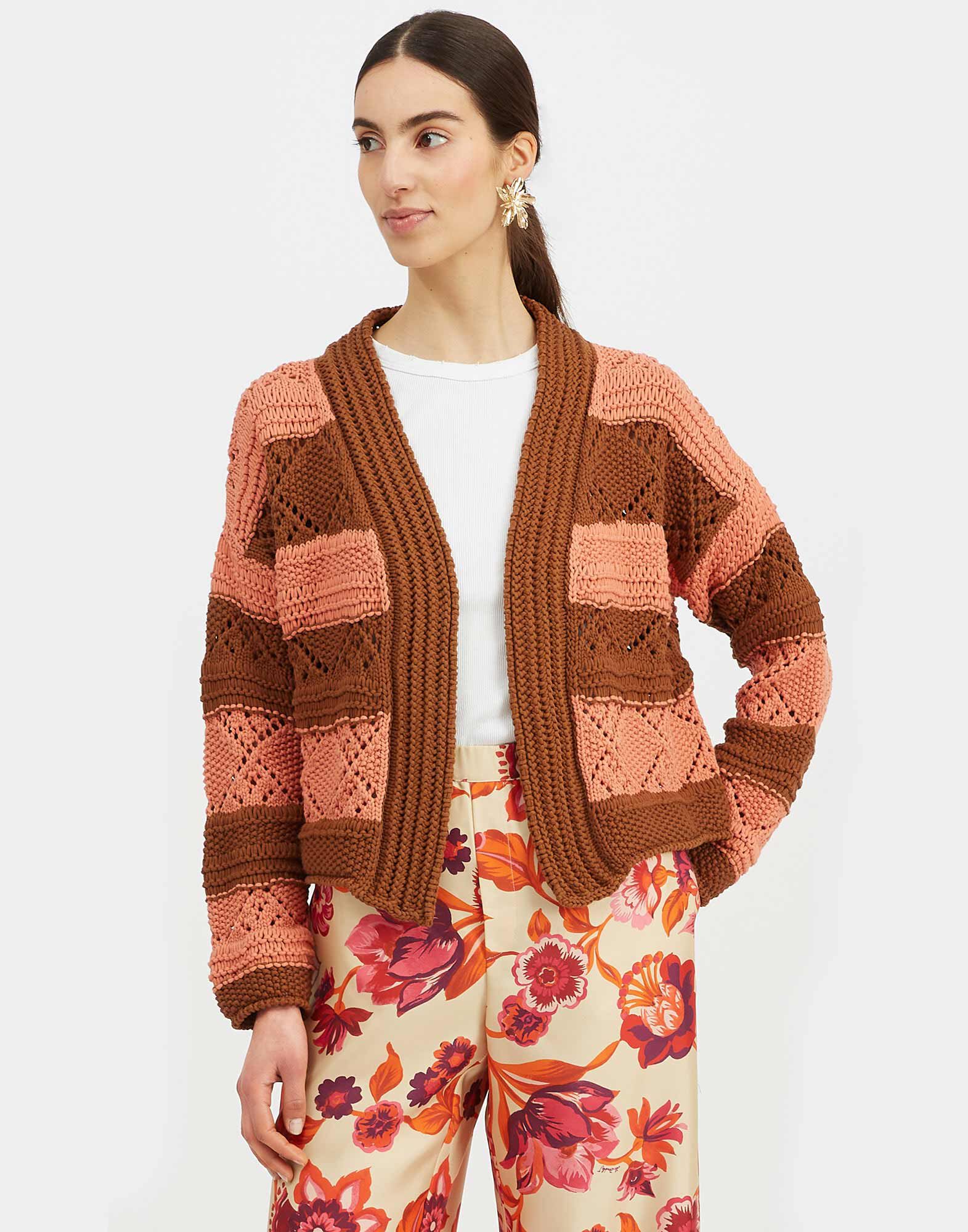 La DoubleJ Summer Bolero Solid Pink PUL0143KNI105VA227PI01