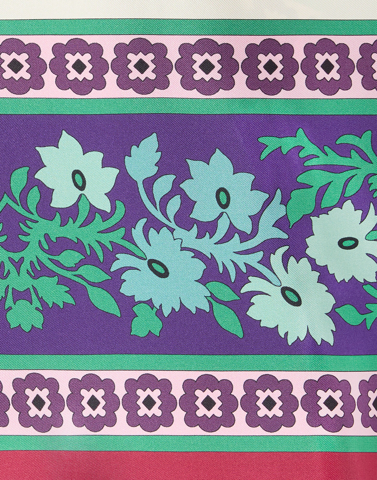 La DoubleJ Foulard Shirt Regalia Plac&eacute;e Red SHI0059SIL006REG02RE01