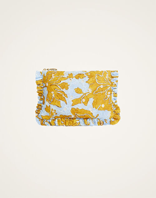 La DoubleJ Hand Pochette Tangle Light Blue BAG0059EMB031TAN01BU01