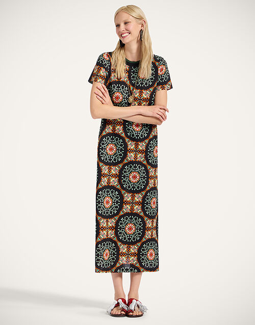 La DoubleJ Sporty Swing Dress Ballata Black DRE0247JER002BAL01BL01