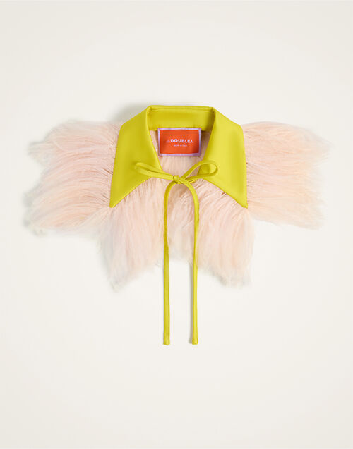 La DoubleJ La Scala Collar Solid Yellow SCA0101SIL027SOLIDYE03