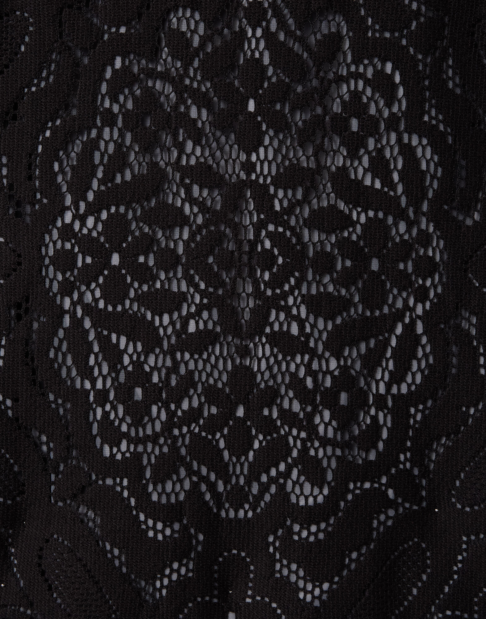 La DoubleJ Lacey Mini Supreme Swing Dress Solid Black DRE0801EMB064SOLIDBL01