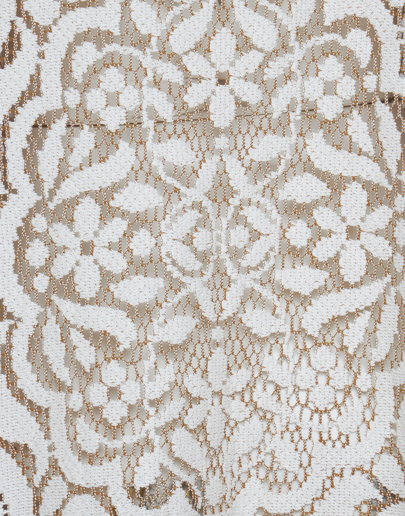 La DoubleJ Lacey Muumuu Dress Solid White Smoke DRE0632EMB006SOLIDWH02