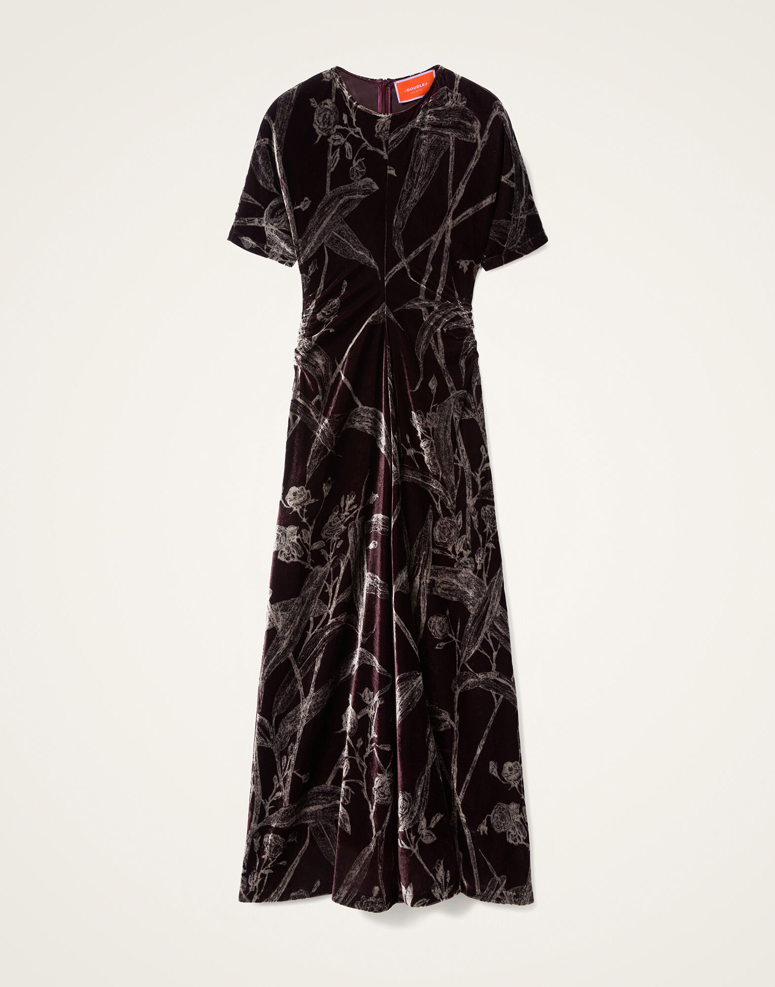 La DoubleJ Angelica Dress Bamboo Burgundy DRE0836DEV004BMB03RE07