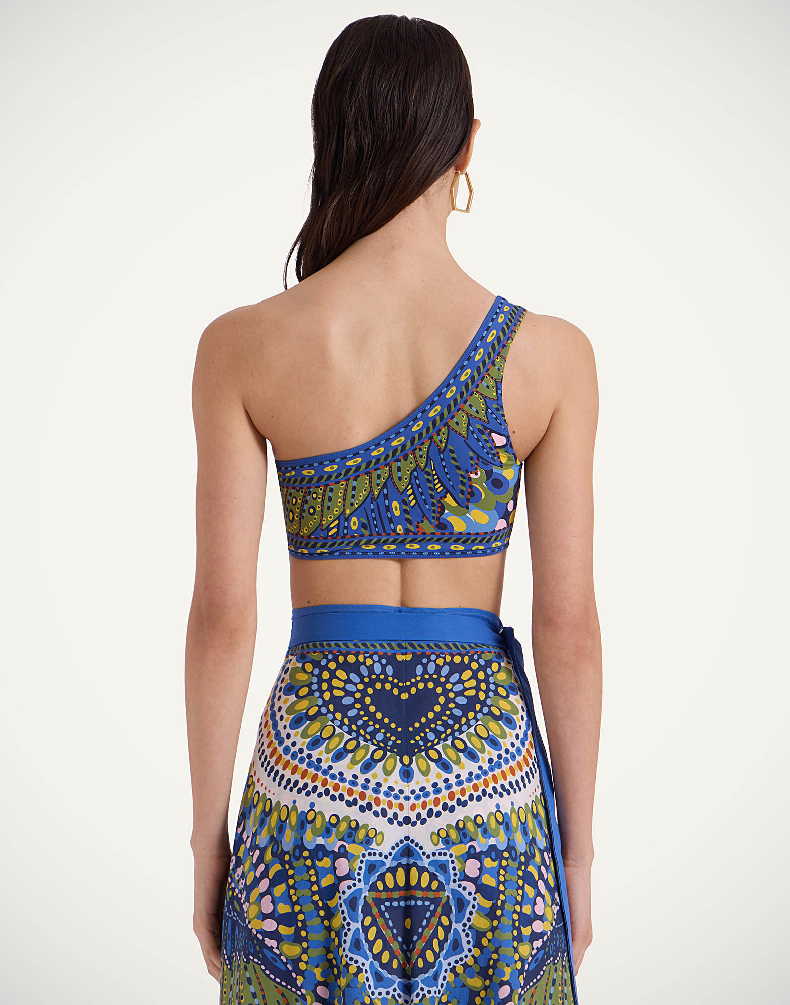 La DoubleJ Goddess Top Chakra Plac&eacute;e Multicolor SWI0057LYC006CHA05MU01