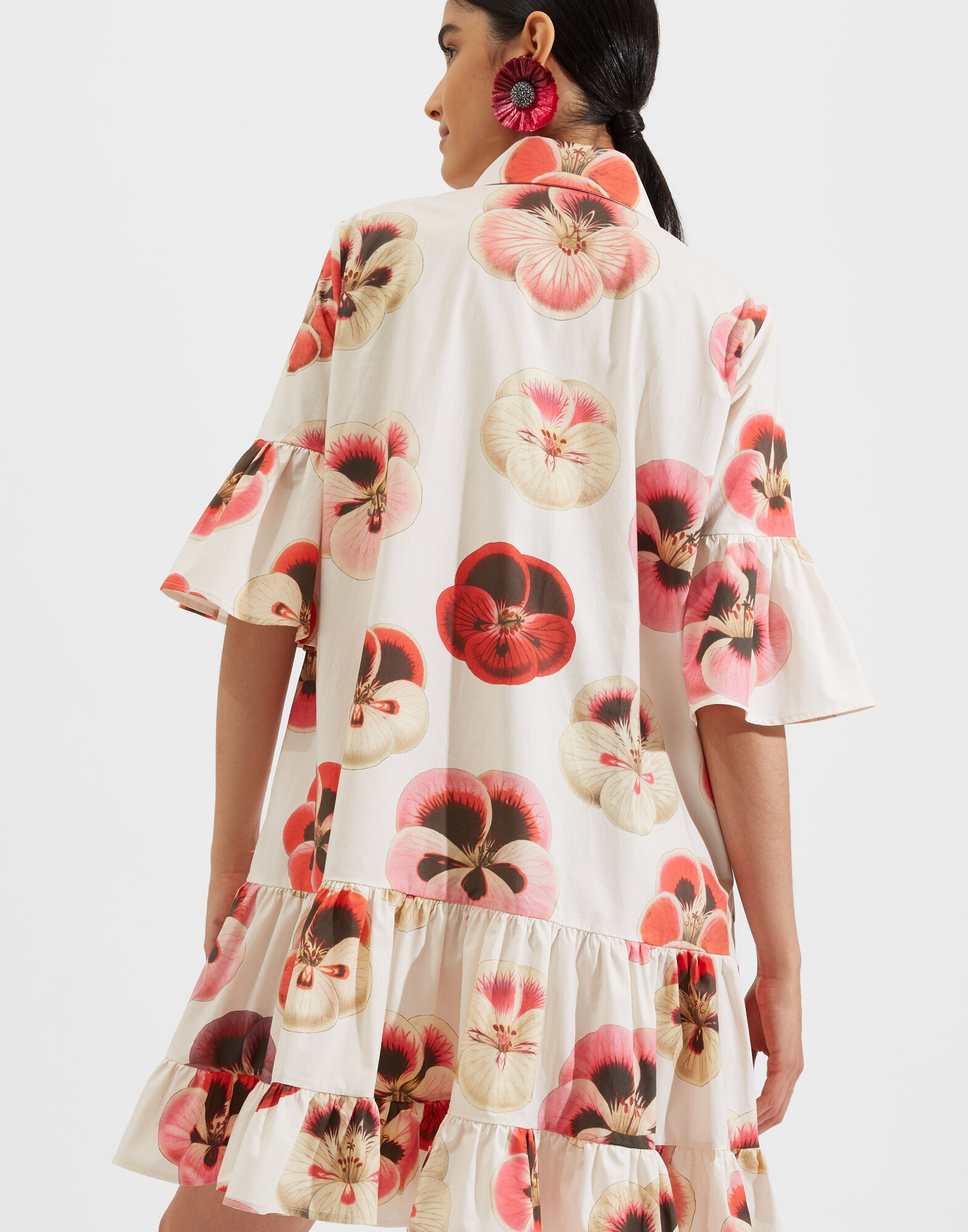 La DoubleJ Choux Dress Pansy DRE0193COT001PAN0001