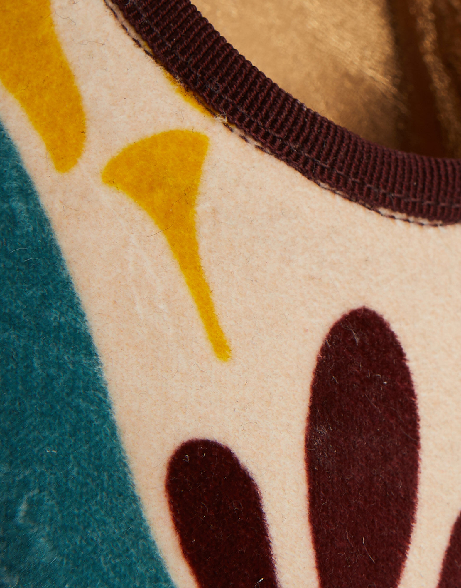 La DoubleJ Winter Ballerina Flats Dendera Light Blue SHO0090VEL001DEN01BU01