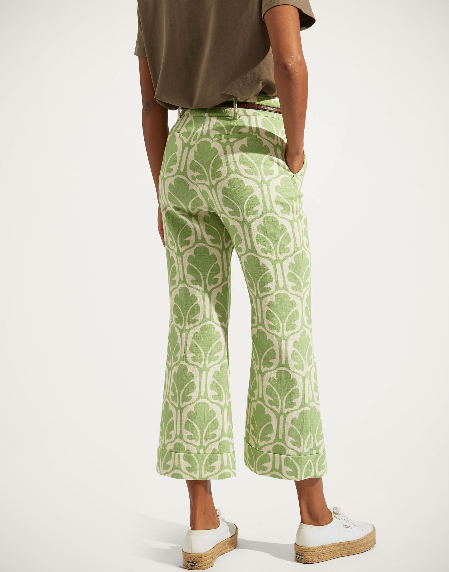 La DoubleJ Hendrix Pants Grove TRO0014COT005GRV01GR05