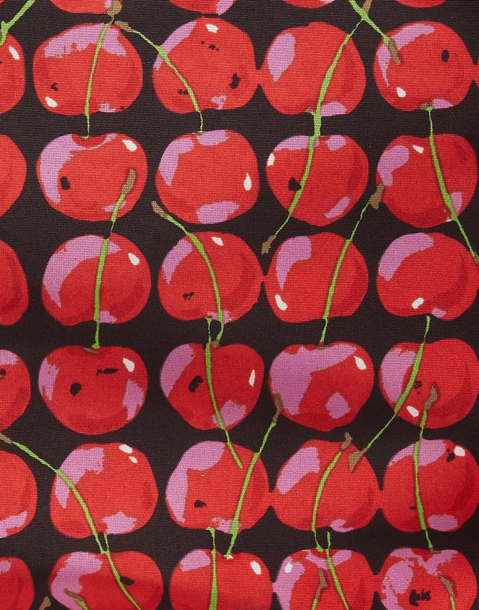 La DoubleJ Hand Pochette Black Cherries BAG0002FAI001CHY0003