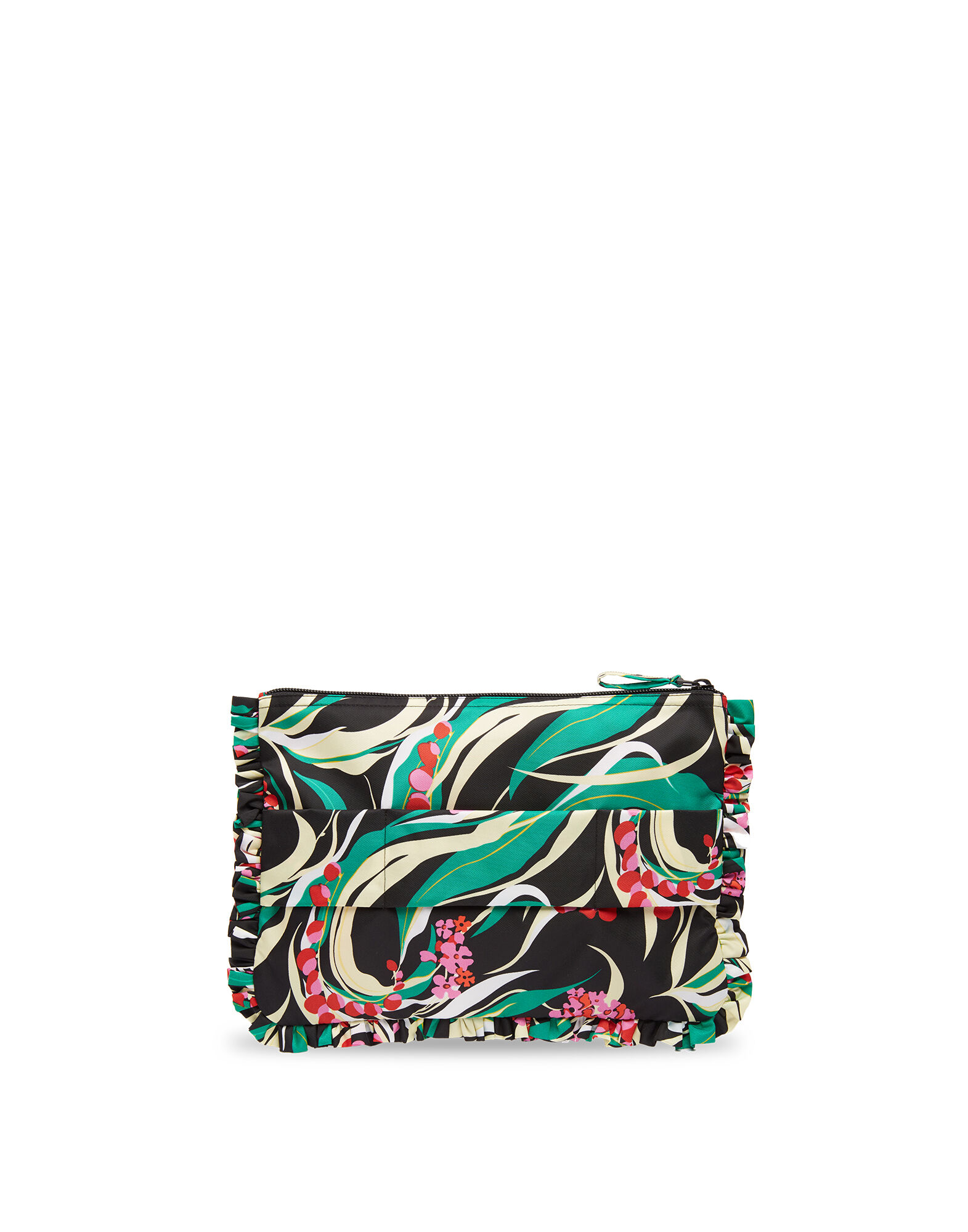 LaDoubleJ Hand Pochette Windy Flowers BAG0002NYL001WIN0001
