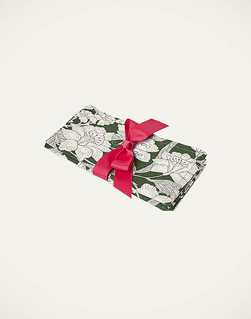 La DoubleJ Large Napkins Set Of 2 Lilium Avorio NAP0006LIN001LIL0008