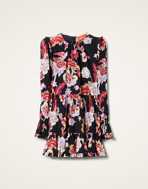 La DoubleJ Short Visconti Dress Lark Black DRE0074CRE001LAR01BL01