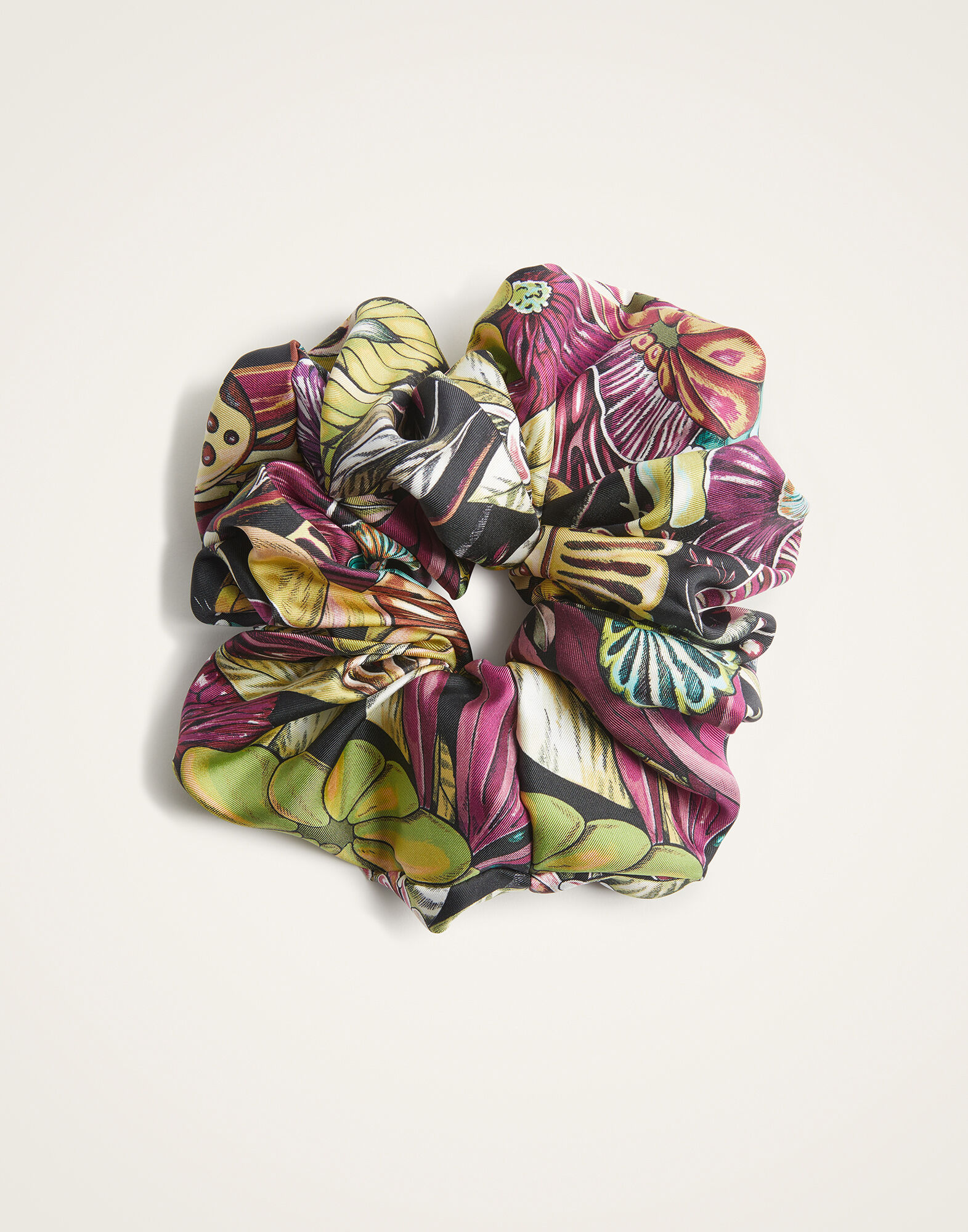 La DoubleJ Giga Scrunchie Fun-Gi Green SCR0003SIL001FNG01GR02