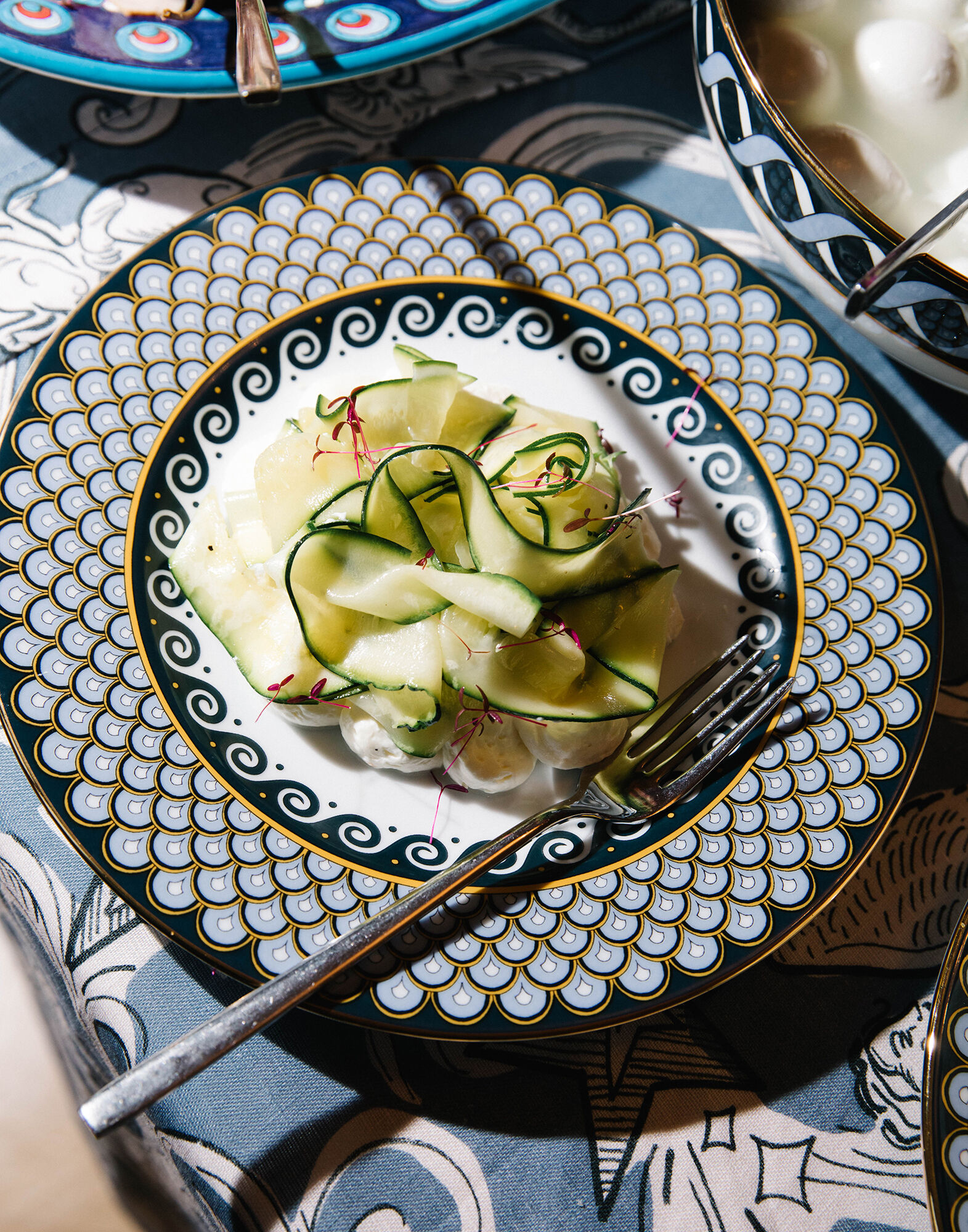 La DoubleJ Dinner Plates Set Of 2 Odysseus DIS0075CER001ODY0001