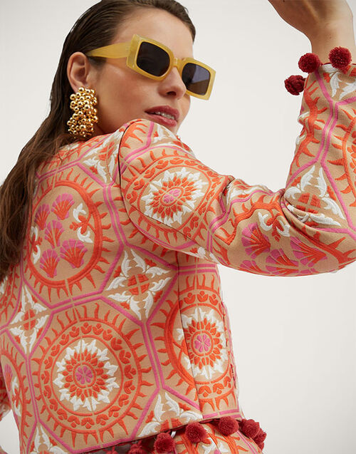 La DoubleJ Bijoux Jacket Sun Orange JAC0099JCQ074SUN01OR02