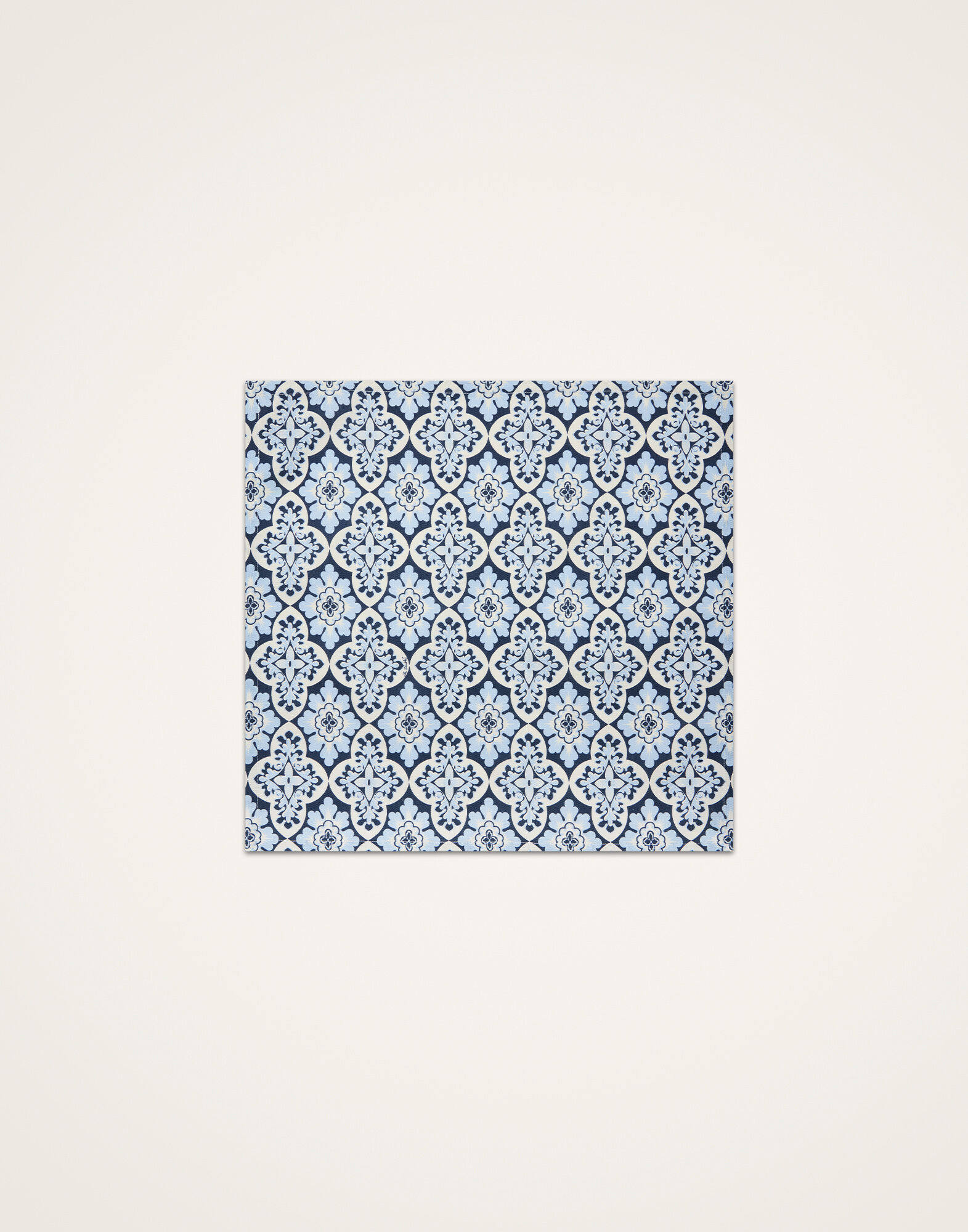 La DoubleJ Large Napkins Set Of 2 Palazzo Blue NAP0017COT073PAL01BU03