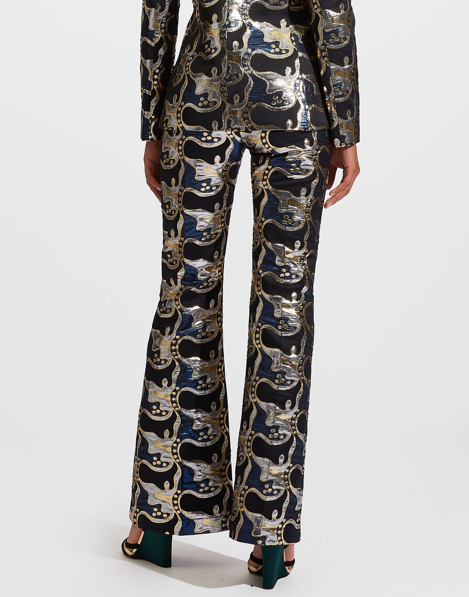 La DoubleJ Saturday Night Pants Spritz Blu TRO0030JAC040SPR0002