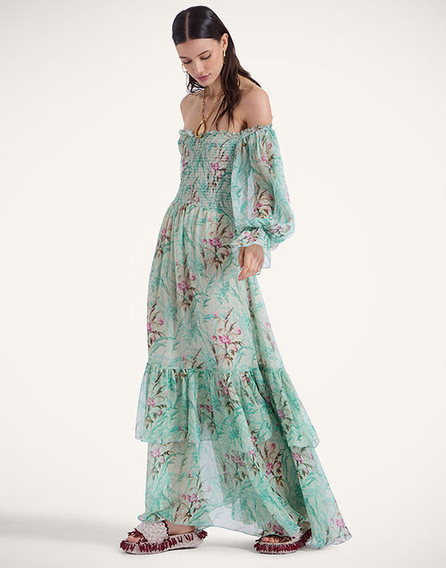 La DoubleJ Mayflower Dress Heath Mint DRE0851CRE009HEA01GR11