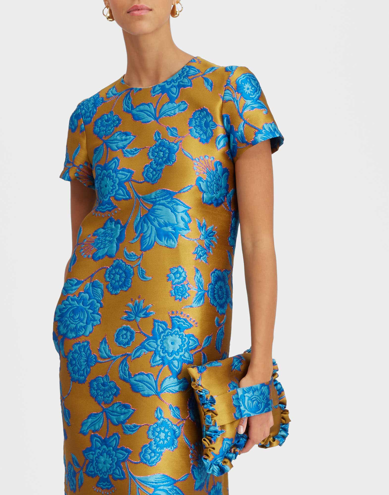 La DoubleJ Super Swing Dress Hottie Turquoise DRE0001JCQ073HOT02BU08