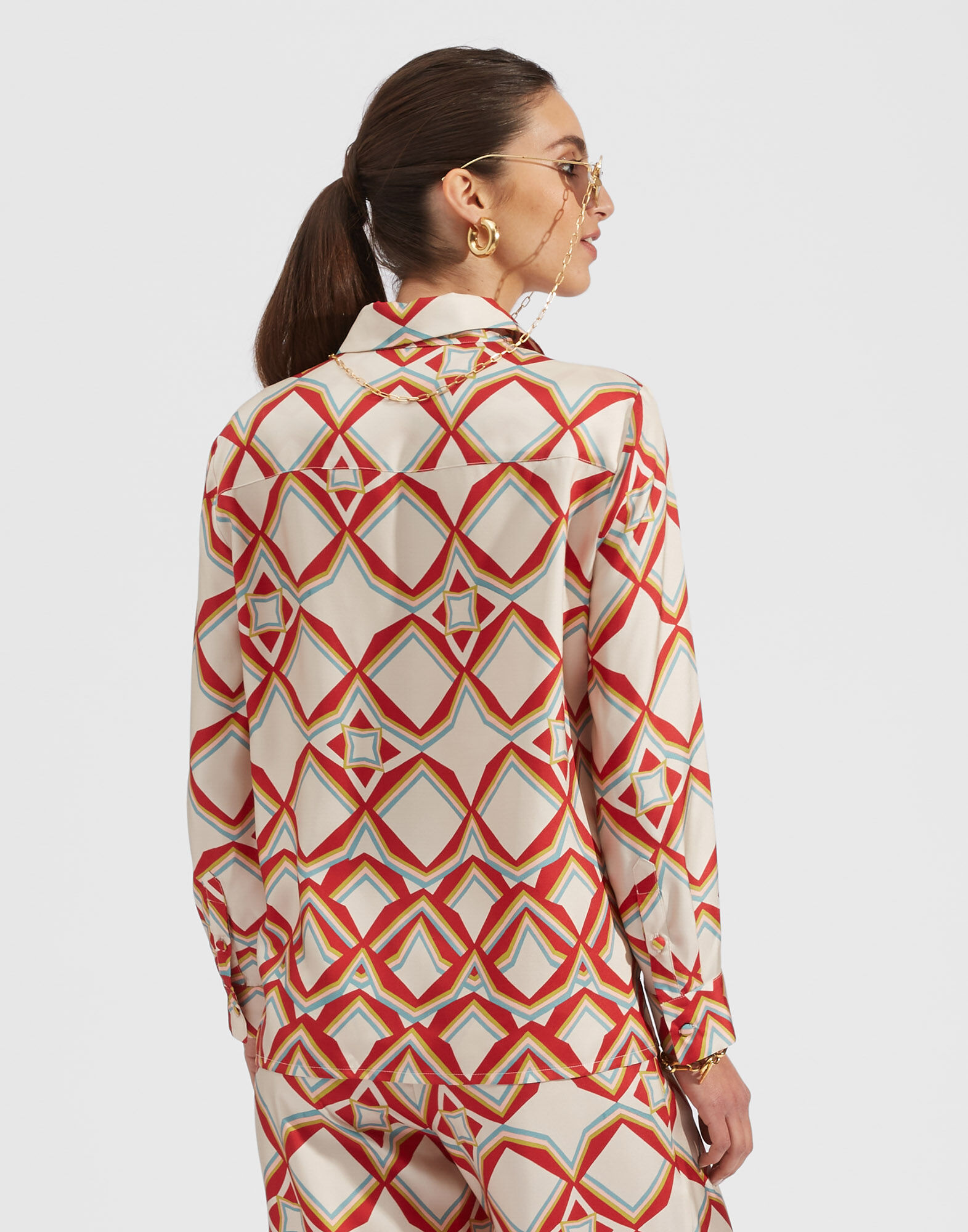 La DoubleJ Boy Shirt Diamonds SHI0001SIL001DIA0001