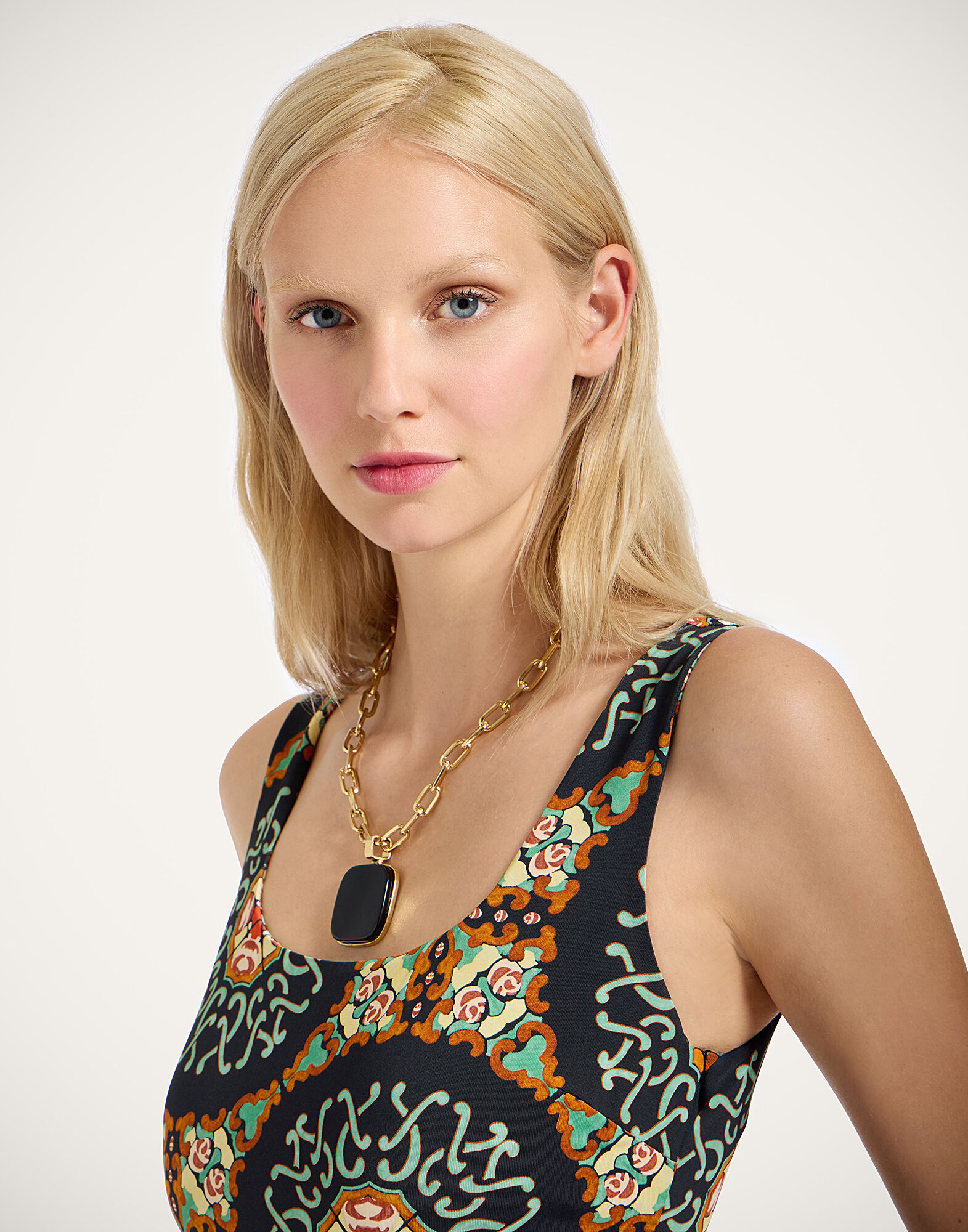 La DoubleJ Capri Dress Ballata Black DRE0479SIL001BAL01BL01