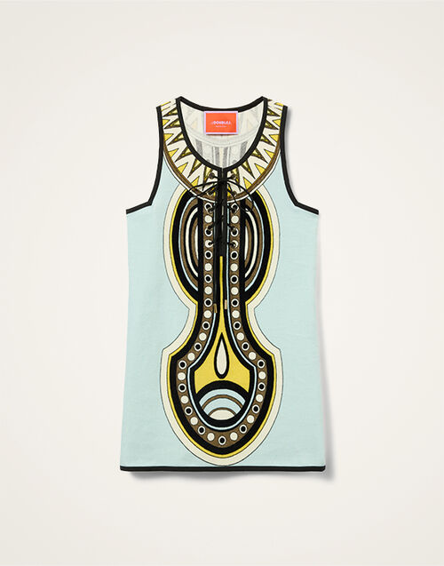 La DoubleJ Totem Mini Dress Sanctuary Plac&eacute;e Light Blue DRE1083JER084SAC02BU01