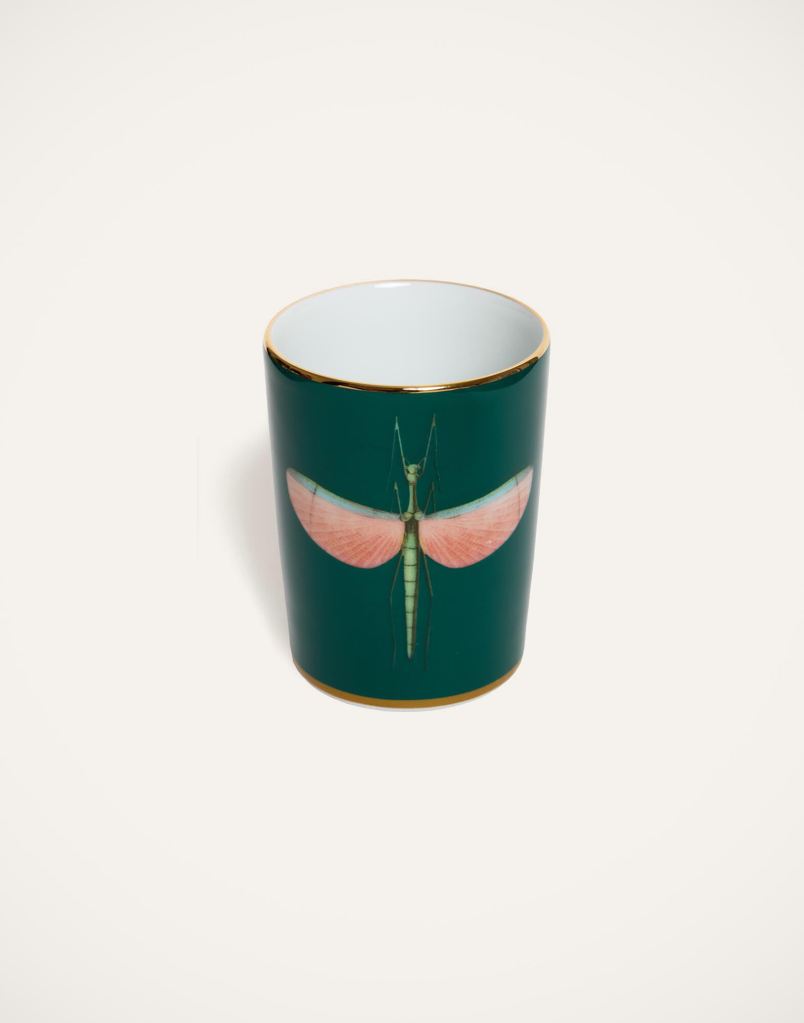 La DoubleJ Decorative Cup Libellula Green VAS0008CER001LIB03GR02