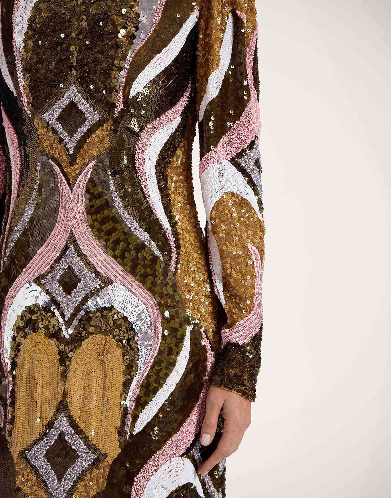 La DoubleJ Clingy Swing Jive Pink DRE0834PAI008JIV02PI01