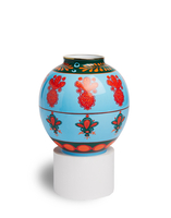 La DoubleJ Bubble Vase Pineapple Azzurro VAS0003CER001PNP0013
