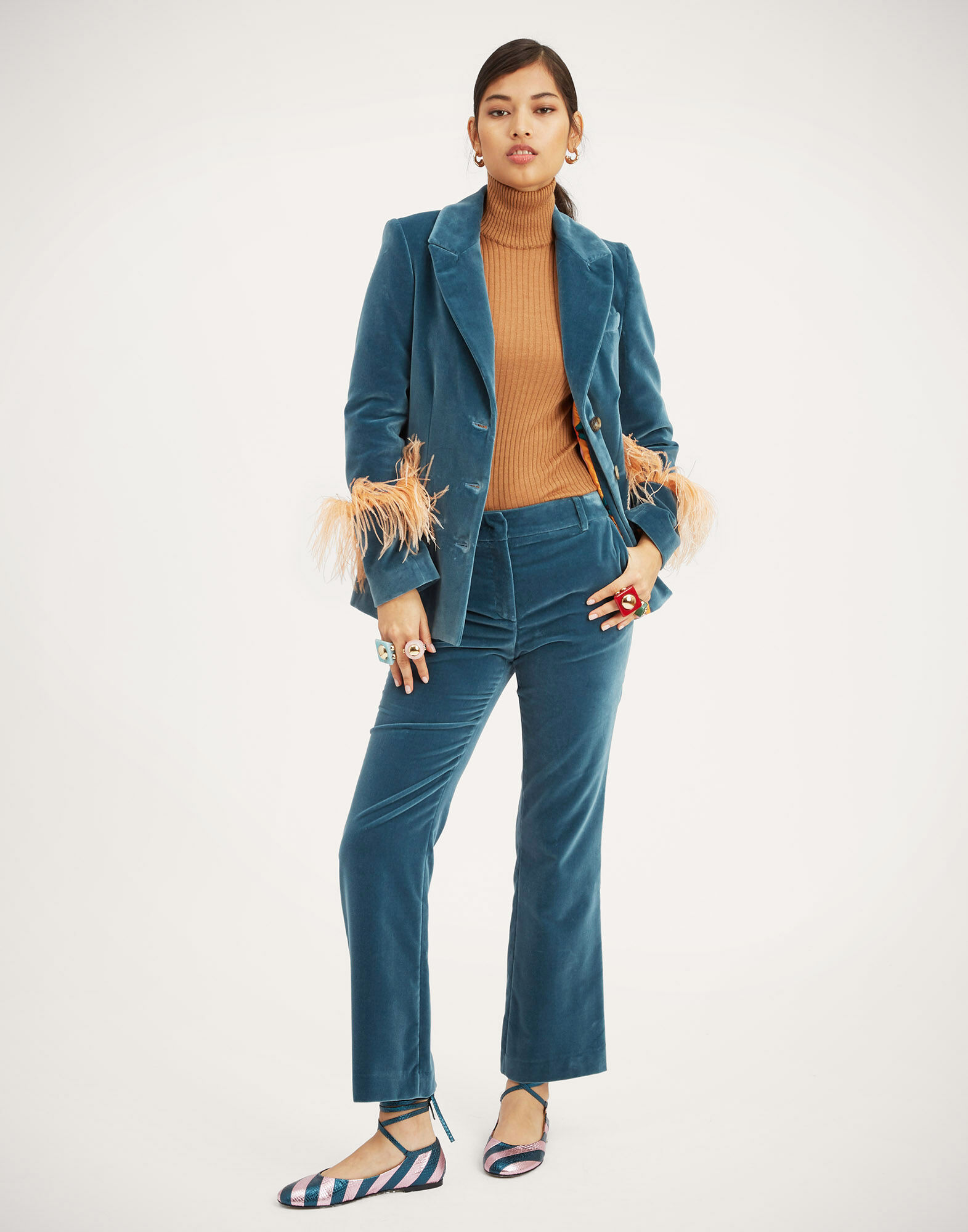 La DoubleJ Keaton Jacket Light Blue JAC0073VEL011SOLIDBU01