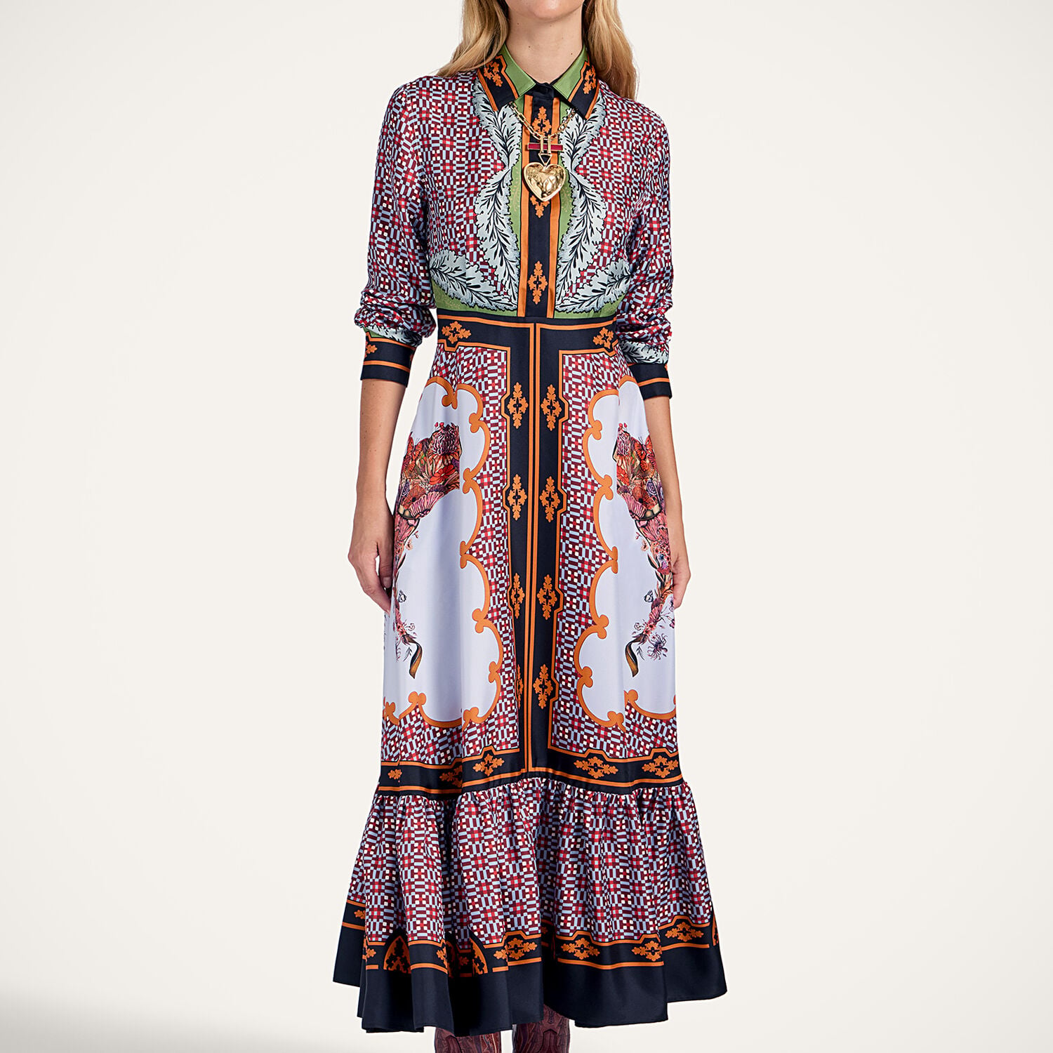 La Double J Long Sleeves San Pietro Dress