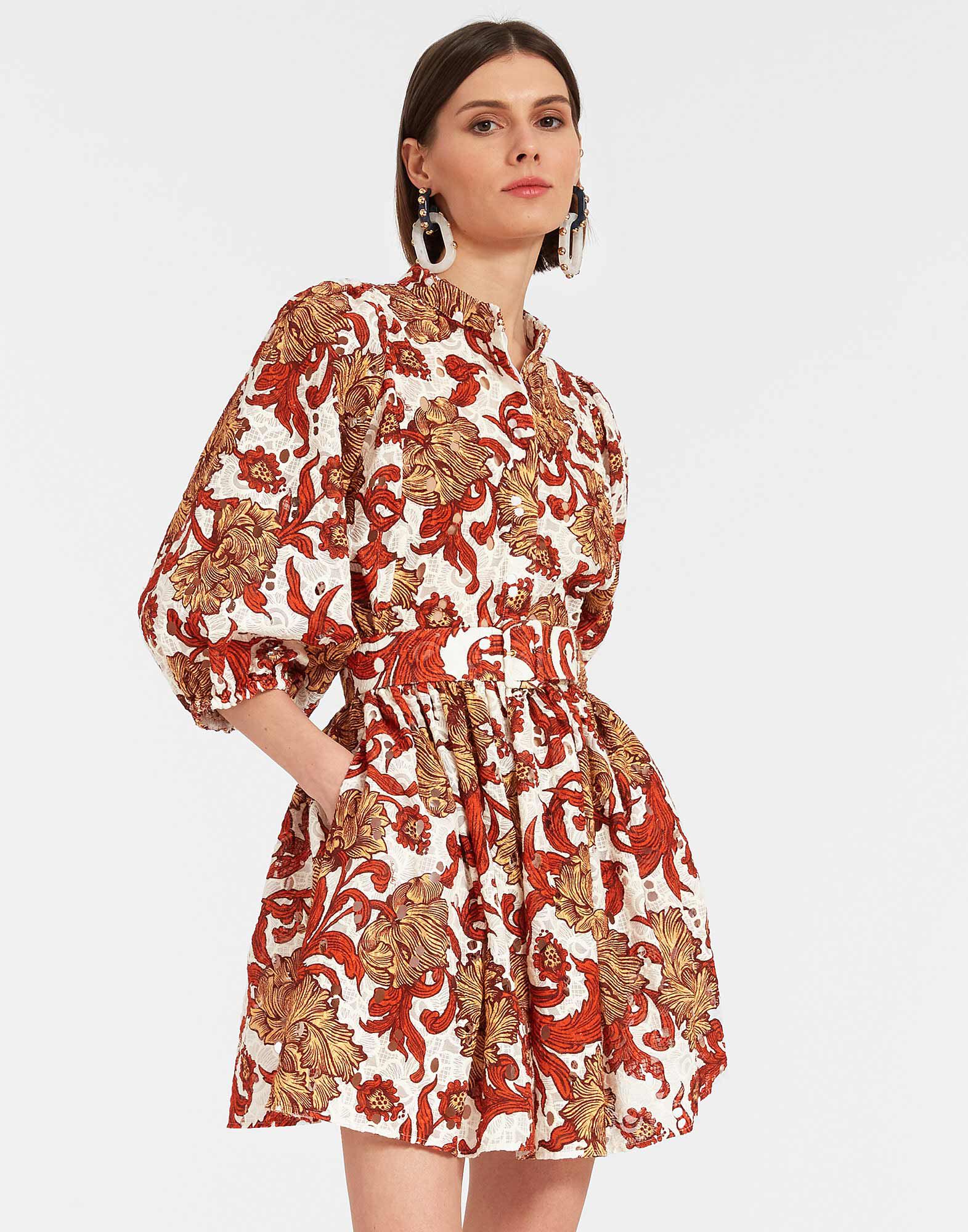 La DoubleJ Mini Portofino Dress Reef White DRE0751EMB031REE01WH01