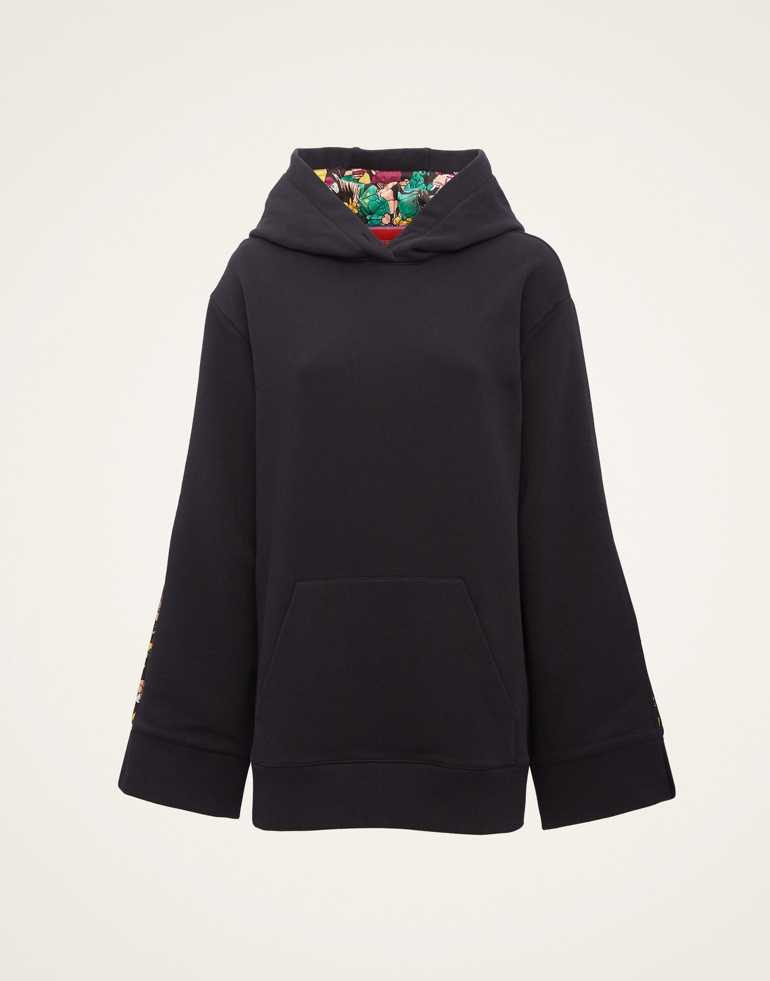 La DoubleJ Girlfriend Hoodie Solid Black SWE0012JER029BLA0009