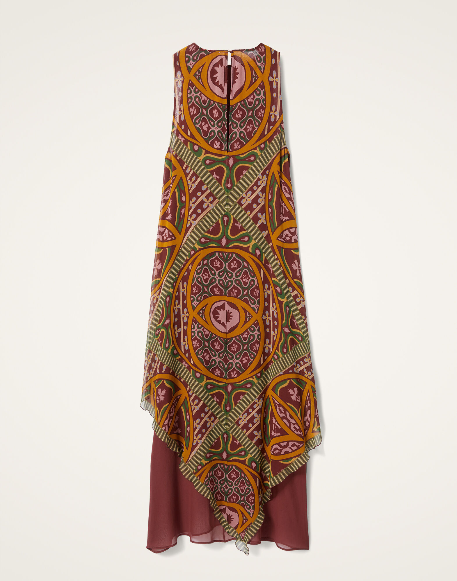 La DoubleJ Salome Dress Eclipse Plac&eacute;e Yellow DRE0860SIL014ECL05YE02