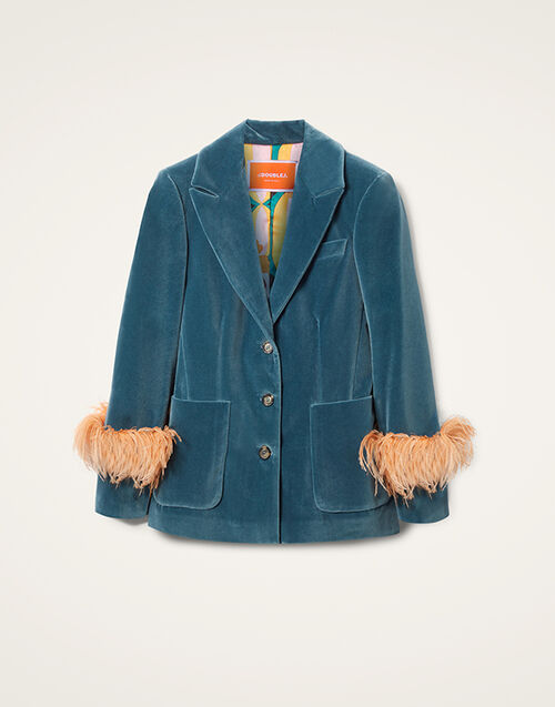 La DoubleJ Keaton Jacket Light Blue JAC0073VEL011SOLIDBU01