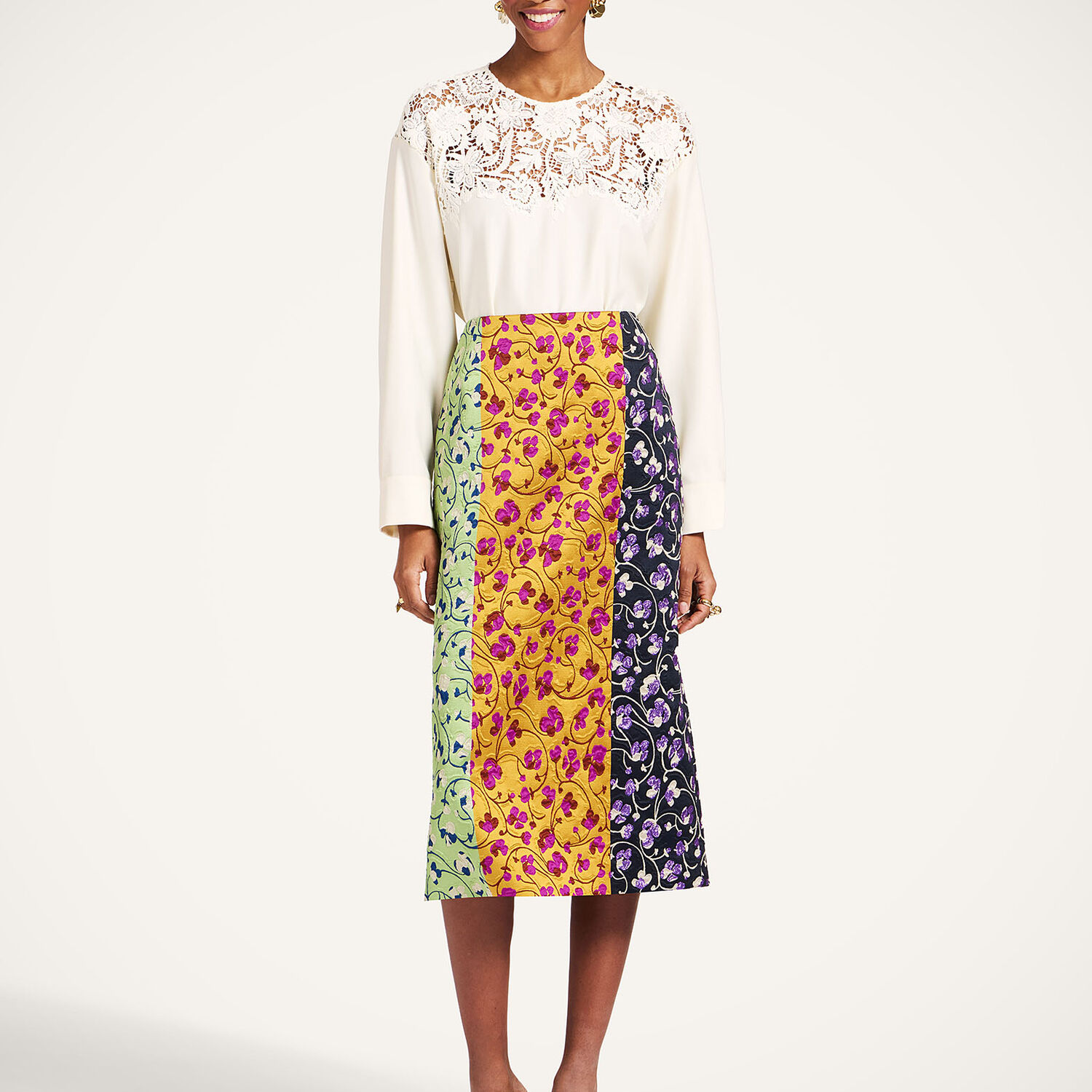 La Double J Pencil Skirt
