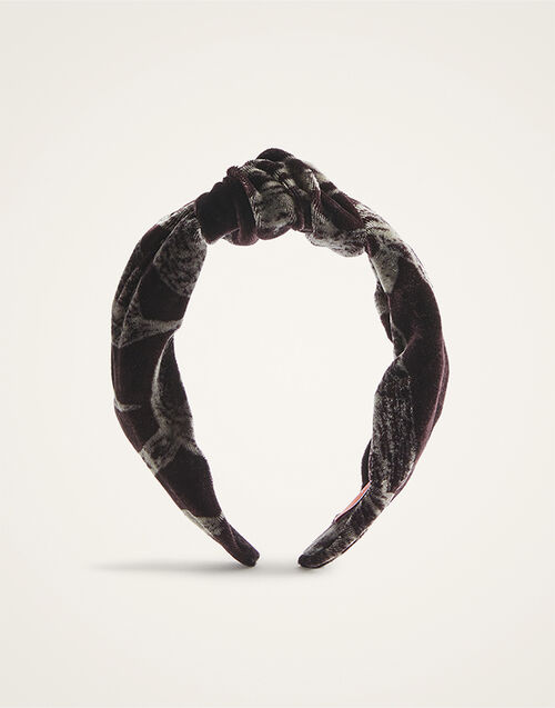 La DoubleJ Love Knot Headband Bamboo Burgundy HEB0015DEV004BMB03RE07