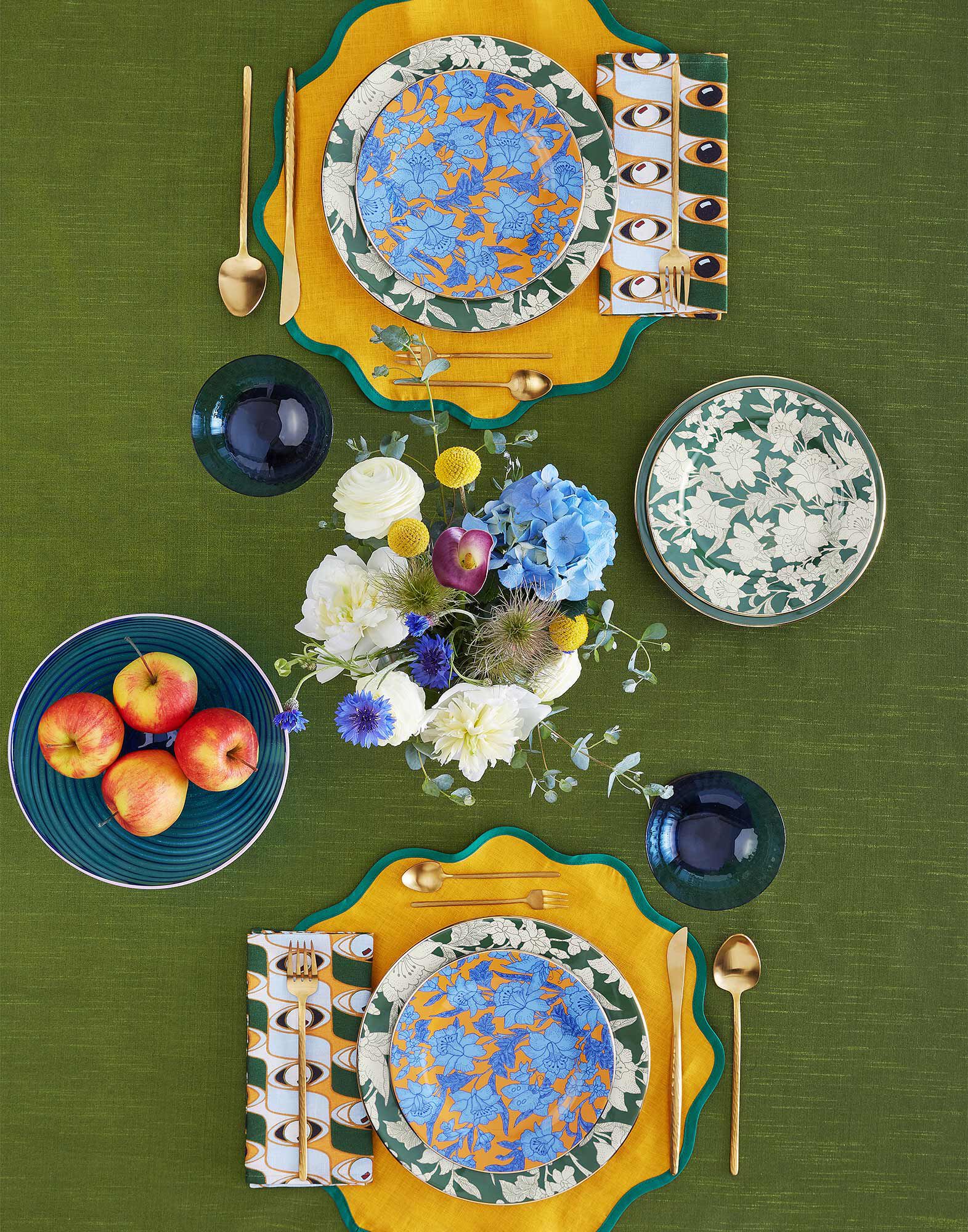 La DoubleJ Dessert Plates Set Of 2 Lilium Zafferano DIS0063CER001LIL0006