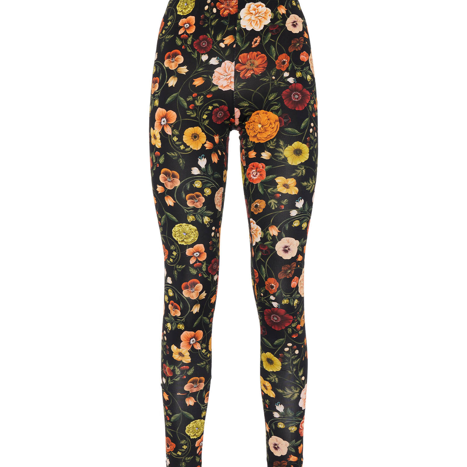 Shop La Doublej Leggings In Botticelli Black