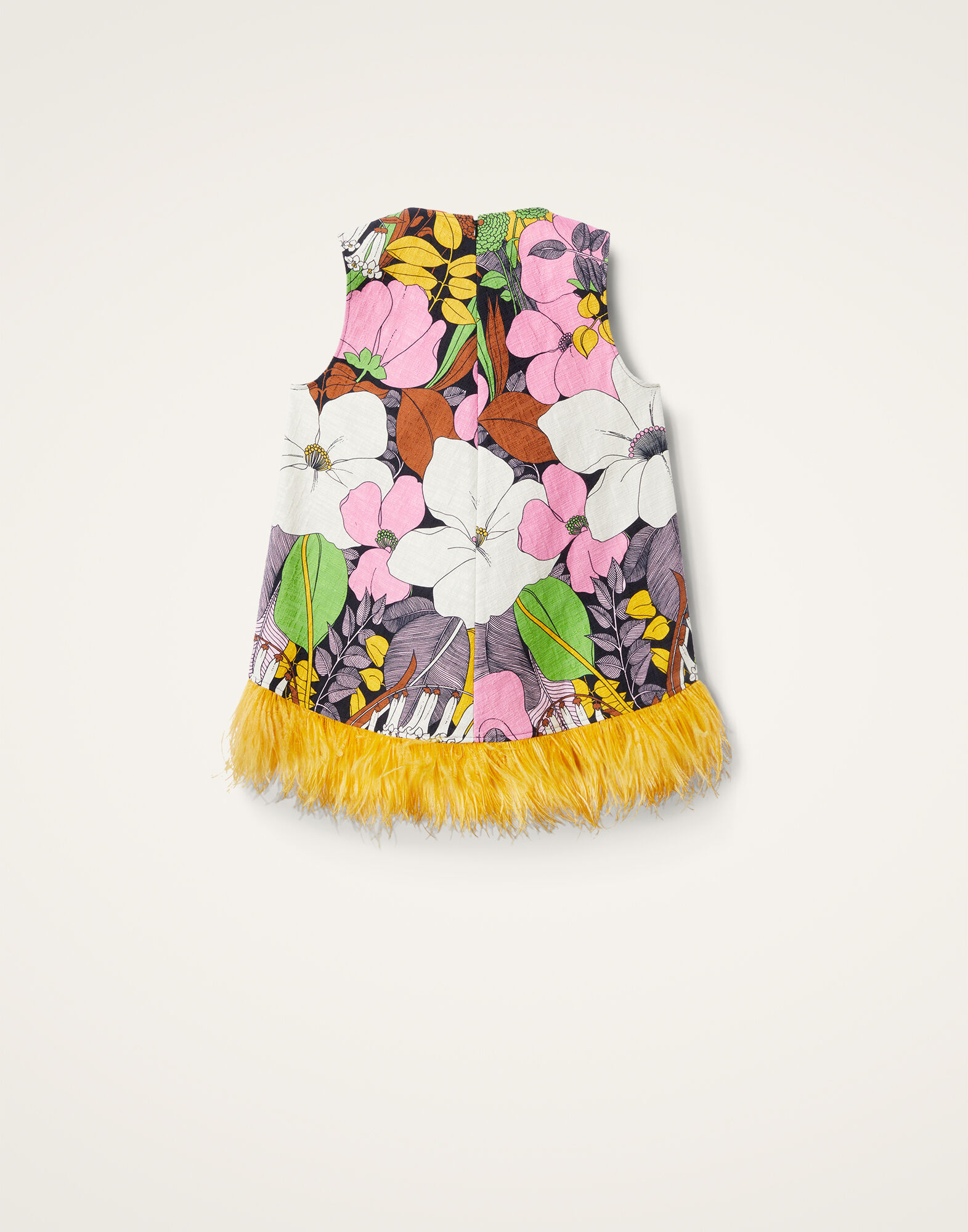 La DoubleJ La Scala Top (With Feathers) Big Flower TOP0013COT005BFL0001