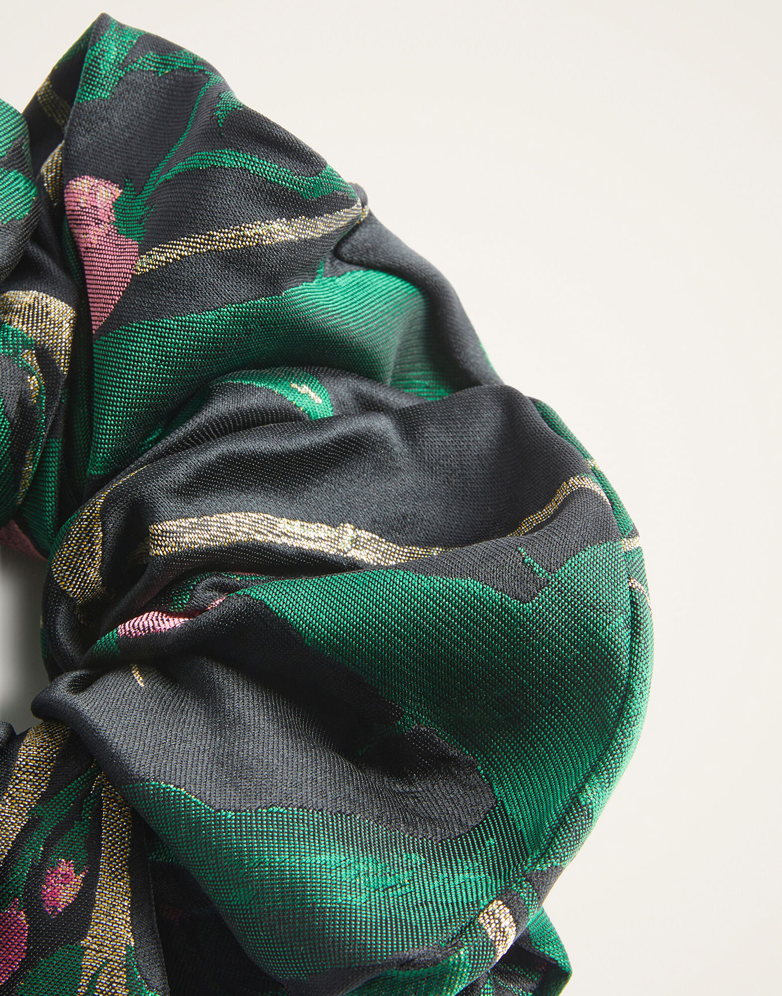 La DoubleJ Giga Scrunchie Bamboo Black SCR0003JCQ119BMB02BL01