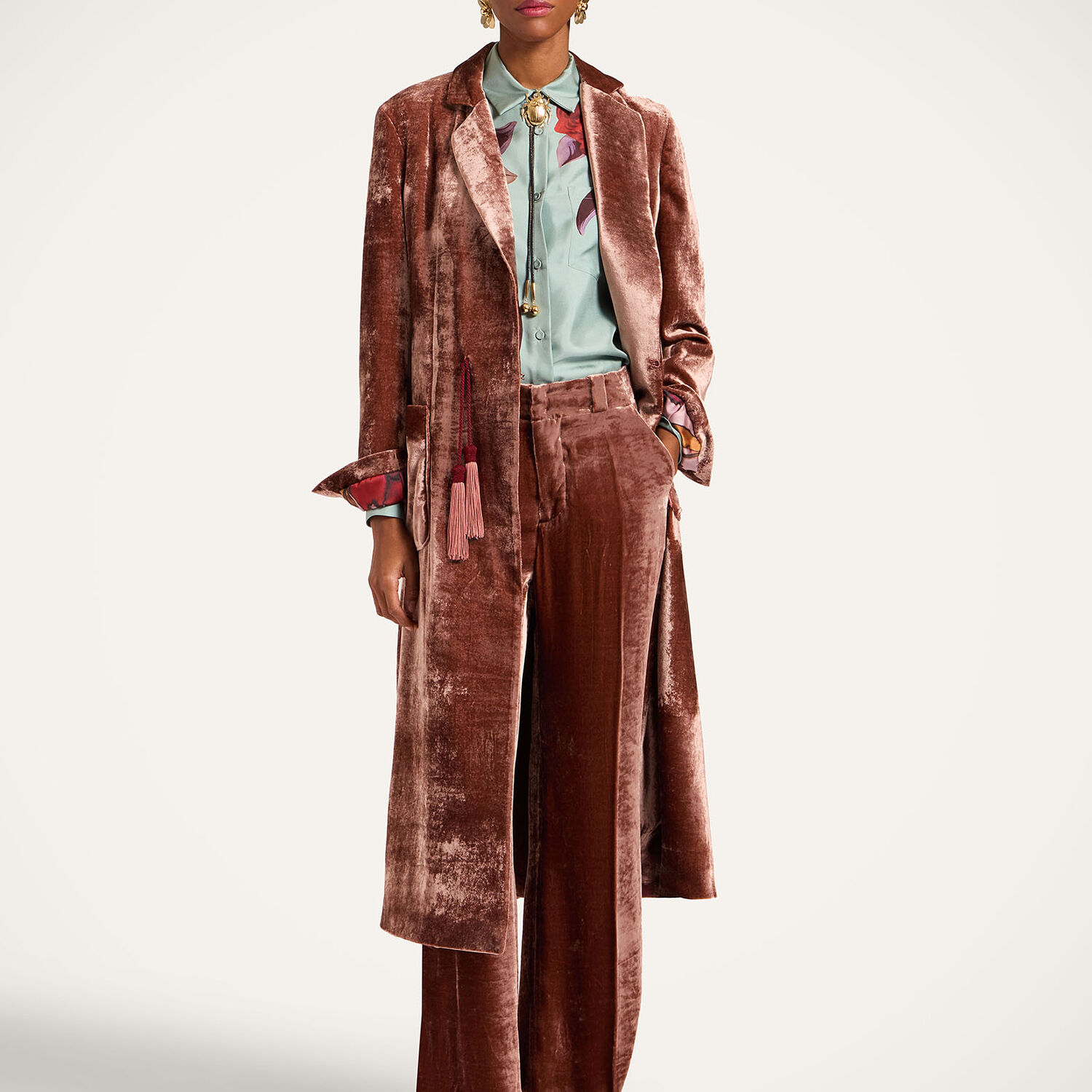 La Doublej Good Butt Pants In Brown