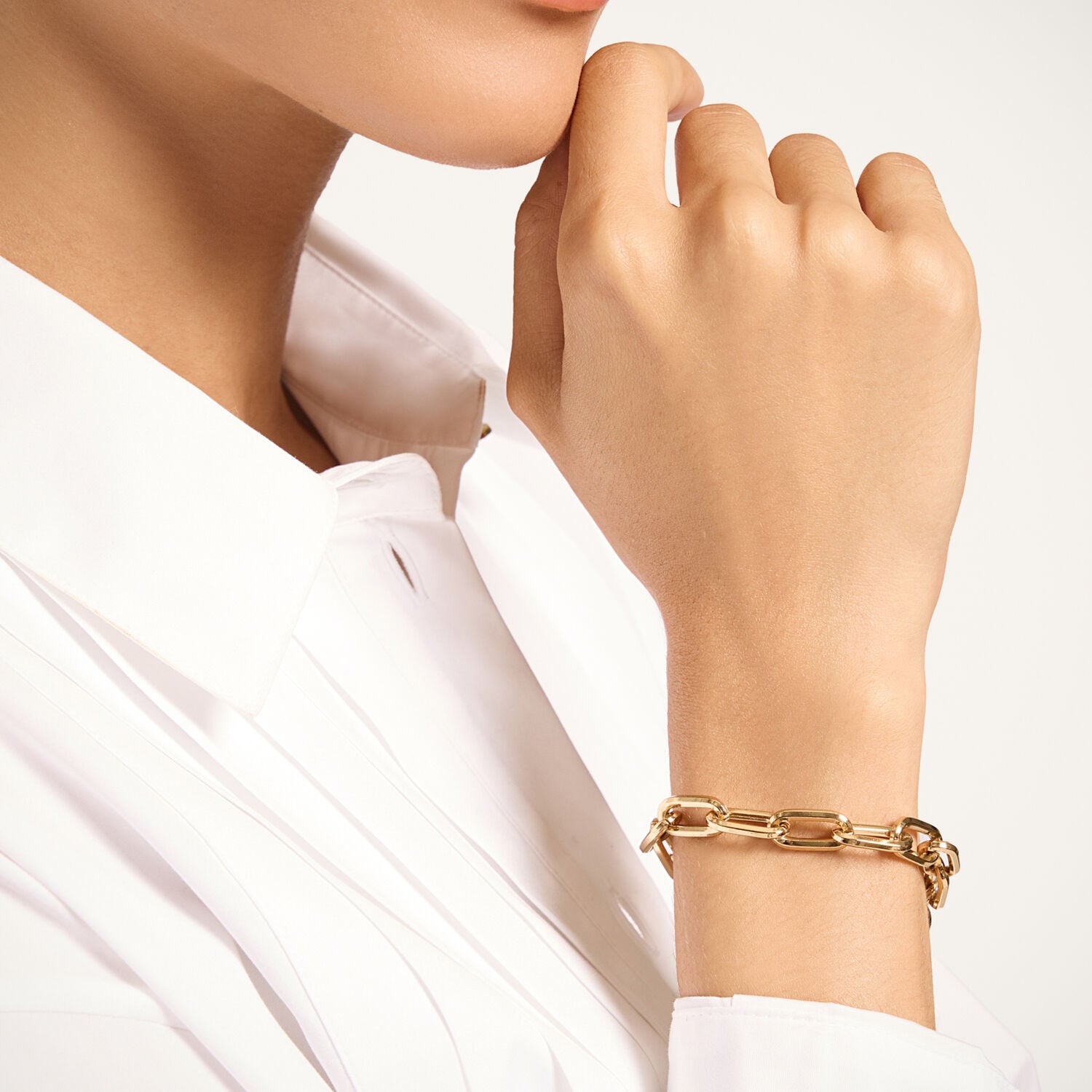 La Double J Chain Bracelet