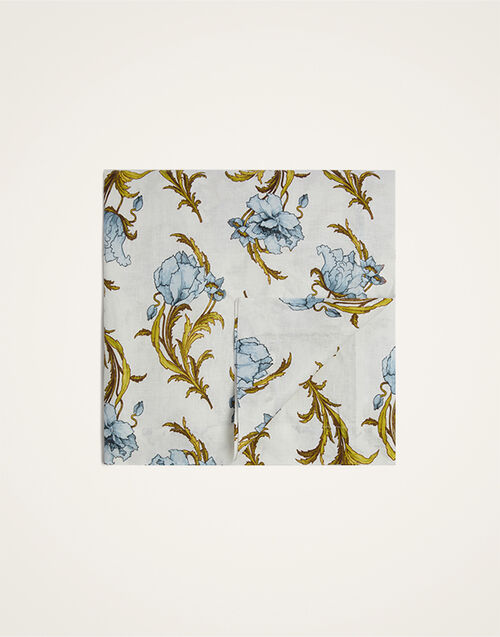 La DoubleJ Large Tablecloth Nymph Bloom Light Blue TBC0018LIN008NYB01BU01