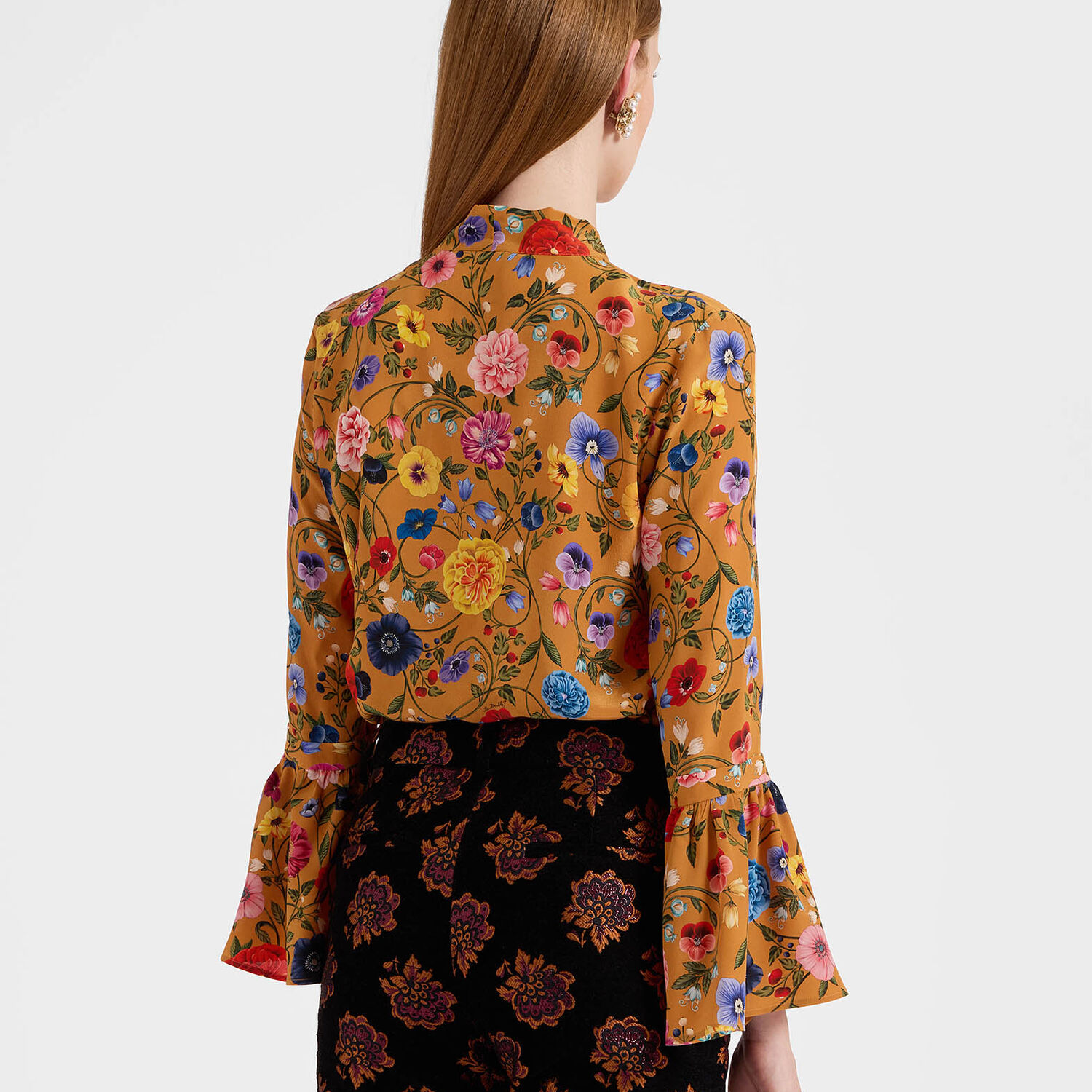 La Doublej Happy Wrist Top In Botticelli Rust