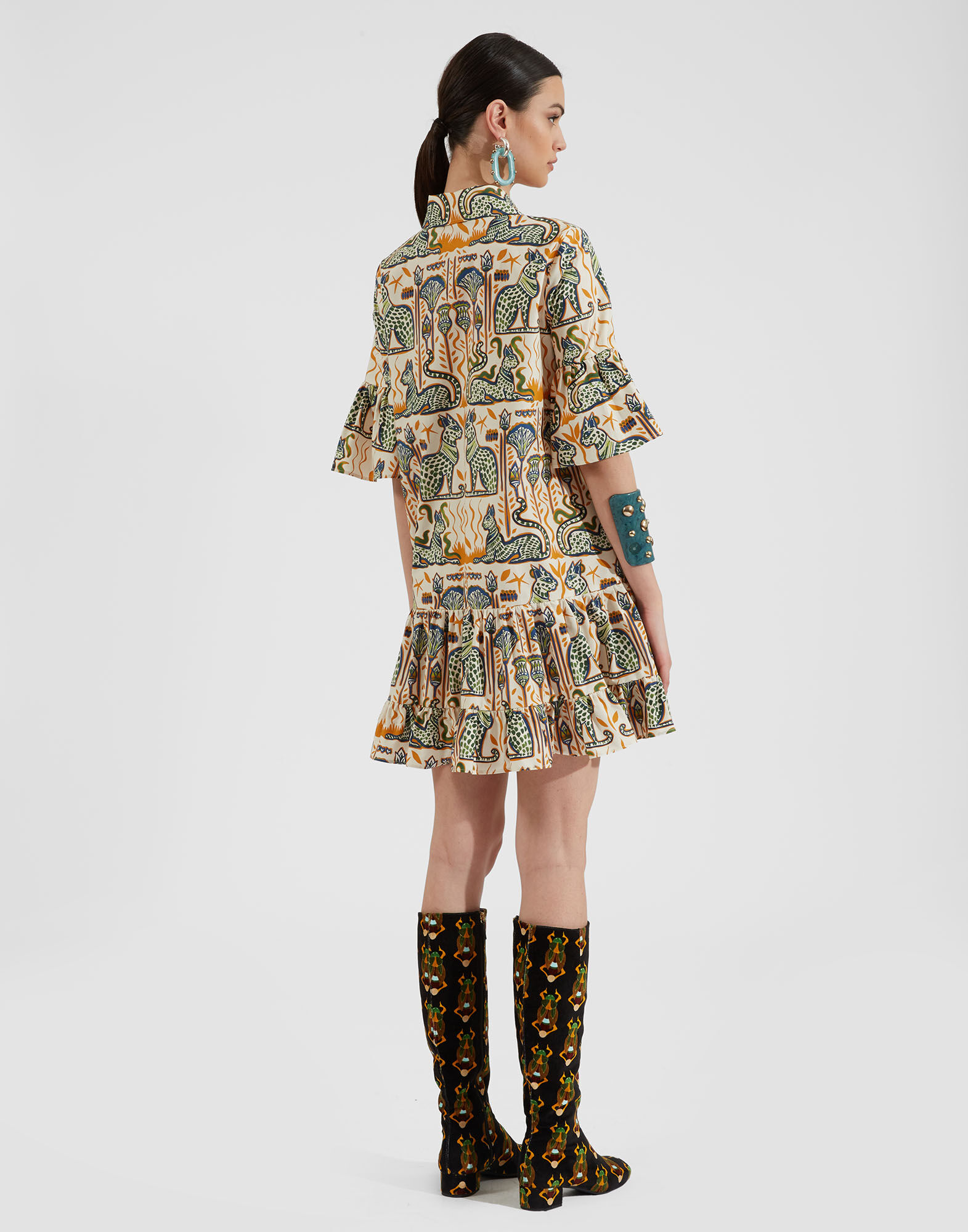 La DoubleJ Choux Dress Bast Ivory DRE0193COT001BAS01WH04