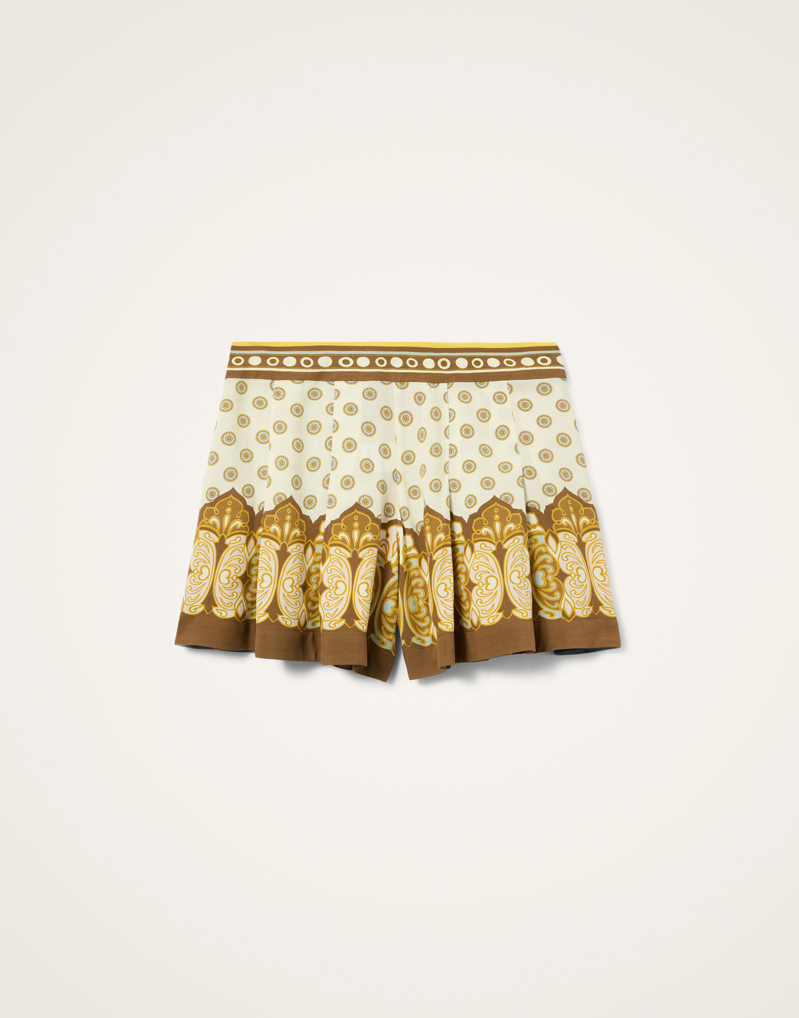 La DoubleJ Club Skort Cocoon Plac&eacute;e Brown TRO0209VIS032COC02BR02