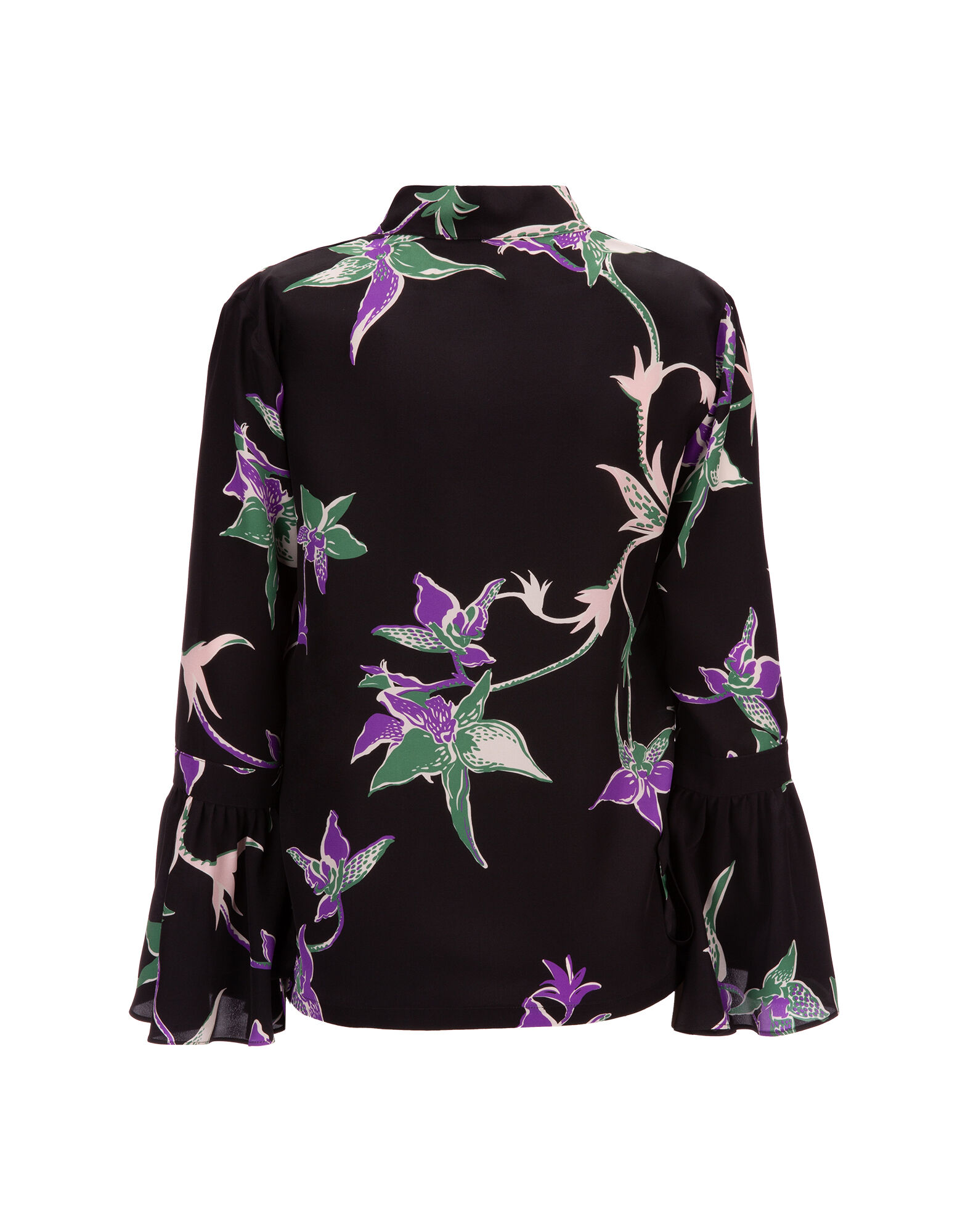 LaDoubleJ Happy Wrist Top Orchidee Nero SHI0011CRE001ORC0003