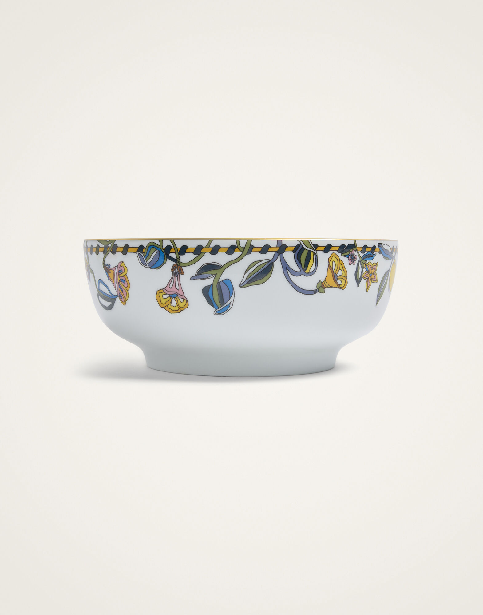 La DoubleJ Bowl Borboni White BWT0007CER001BRN12WH01