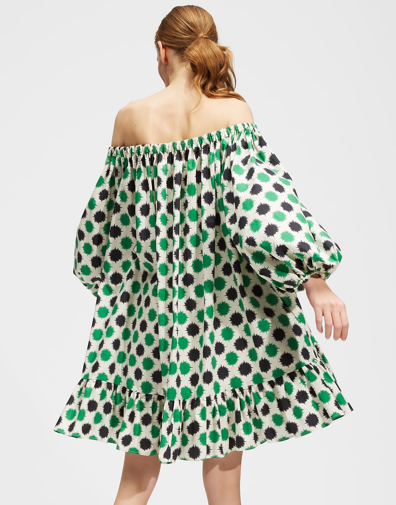 LaDoubleJ Short Paloma Dress Pom Pom DRE0162COT001PMP0001